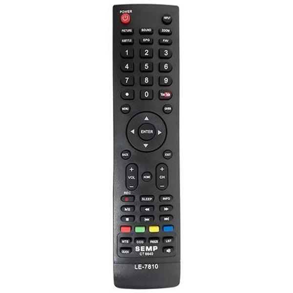 Imagem de Controle Remoto Tv Semp le-7810