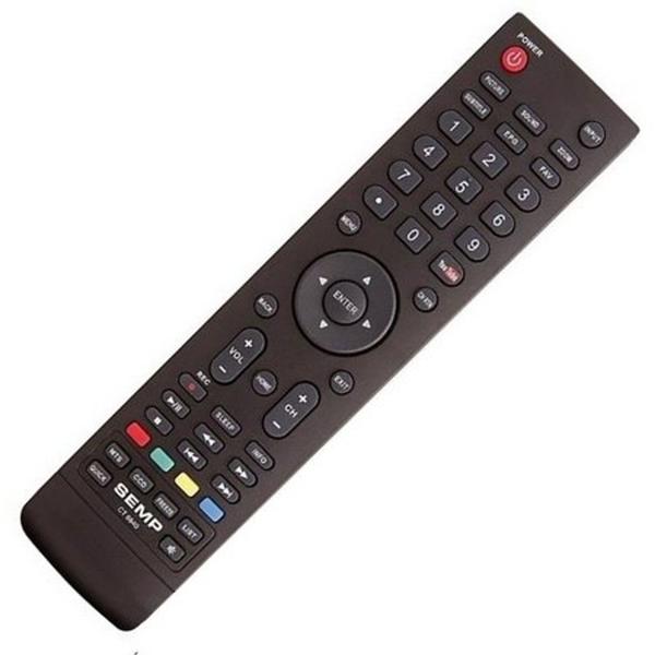 Imagem de Controle Remoto Tv Semp TCL Dl-3977i / Ct-6640  Youtube