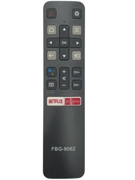 Imagem de Controle Remoto TV SMART TCL NETFLIX E GLOBOPLAY Compatível 9062