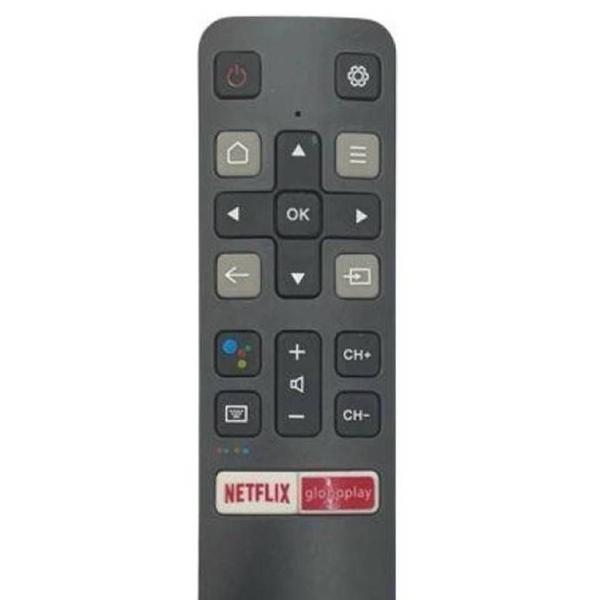 Imagem de Controle Remoto TV SMART TCL NETFLIX E GLOBOPLAY Compatível 9062