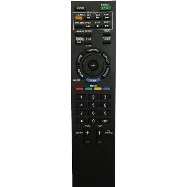 Imagem de Controle Remoto Tv Sony Bravia Rm-Yd047 Kdl40 Compatível