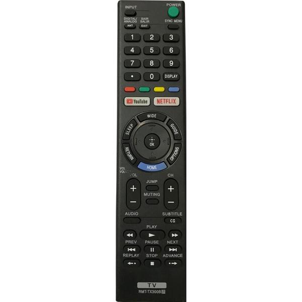 Imagem de Controle Remoto Tv Sony Netflix/Youtube Rmt-Tx300B Sky-9010