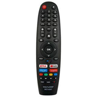 Imagem de Controle Remoto TV Televisor Multilaser Smart com Netflix TL