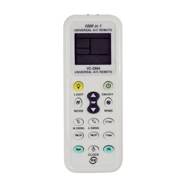 Controle Remoto Universal Ar Condicionado Split - Vc-2884 Imagem de Controle Remoto Universal Ar Condicionado Split