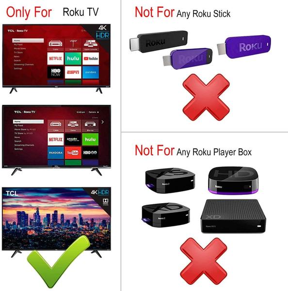 Imagem de Controle remoto universal HKMASK para todos os modelos de TV Roku