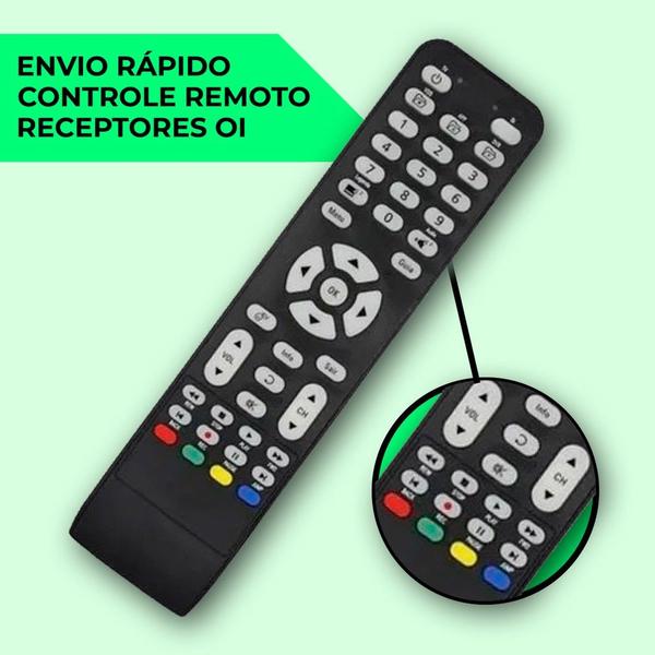 Imagem de Controle Remoto Universal para OI TV Elsys HD Digital - 60 Receptores