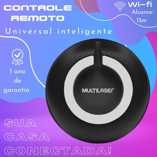 Imagem de Controle Remoto Universal Para TV Ar Condicionado Lâmpadas Infravermelho Alcance 10 Metros Bivolt