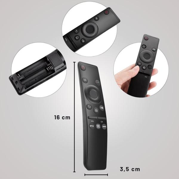 Imagem de Controle Remoto Universal para TVs Samsung 4K QLED BU7000