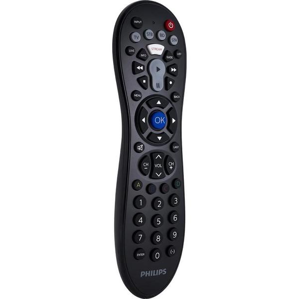 Imagem de Controle Remoto Universal Philips 4X1 Televisão Tv Dvd Smart