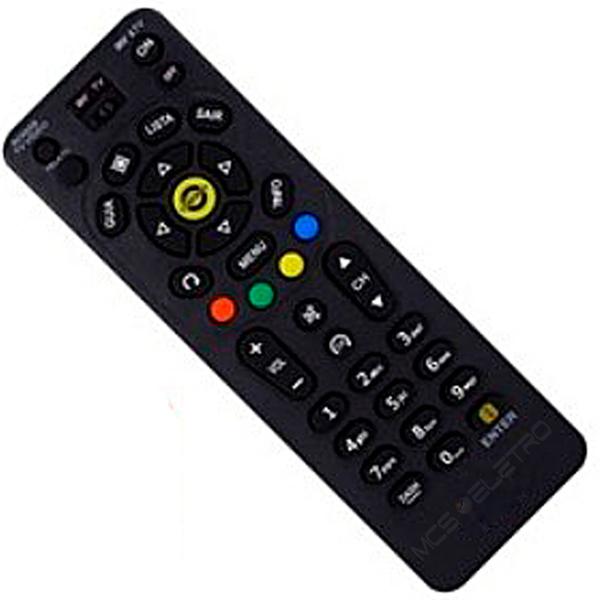 Imagem de Controle Remoto Universal Sky Hd Hdtv Zapper Hd Slim Rc65sb