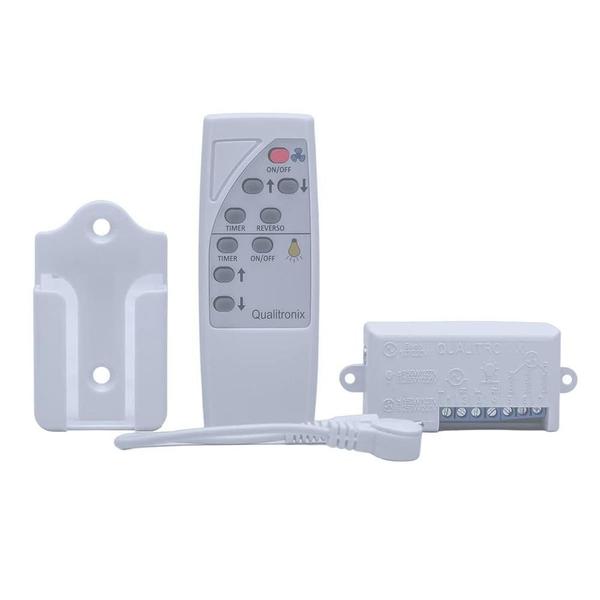 Controle Remoto Ventilador e Lâmpada Qualitronix Imagem de Controle Remoto Ventilador e Lâmpada Qualitronix