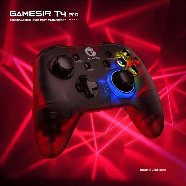 Imagem de Controle Sem Fio Bluetooth Gamesir T4 Pro - Compatível com Nintendo Switch, Apple Arcade e Android