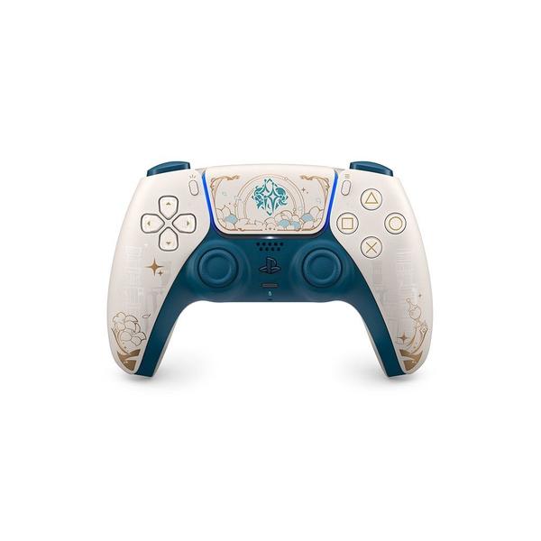 Controle Sem Fio Sony DualSense, Bluetooth, PS5 e PC, Edição Limitada Genshin Impact, Bran...