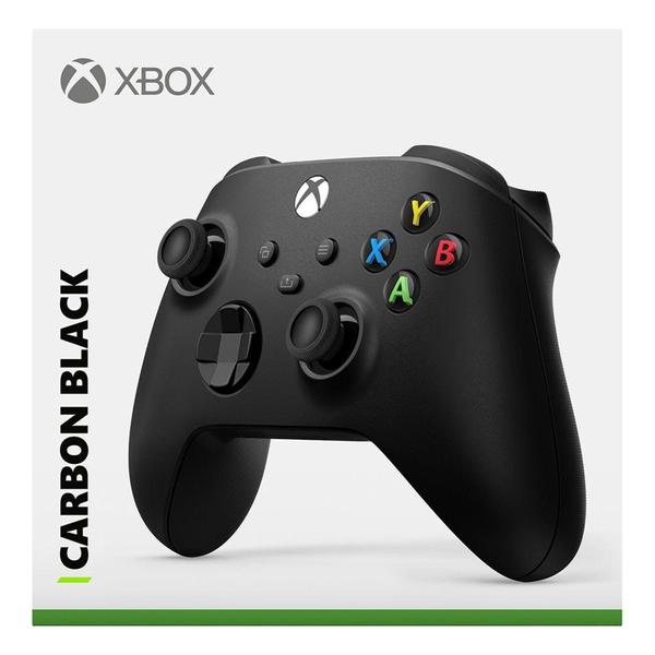 Imagem de Controle Sem Fio Xbox Carbon Black - Microsoft