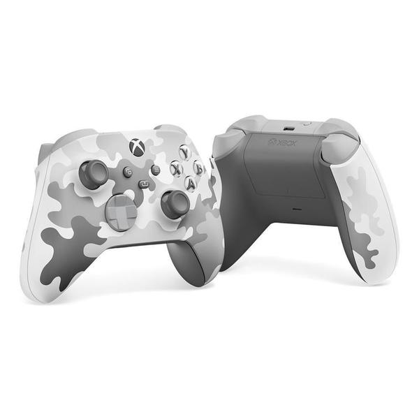 Imagem de Controle Sem Fio Xbox Robot Arctic Camo Edição Especial