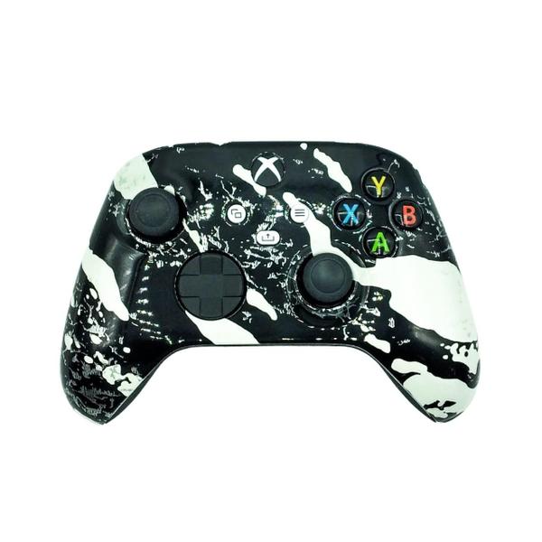 Imagem de Controle Stelf Xbox Series Com Grip Abstract White Elite