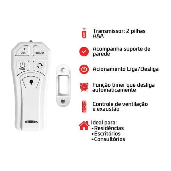 Imagem de Controle Transmissor Para PT-350 e PT-355 - Reposição