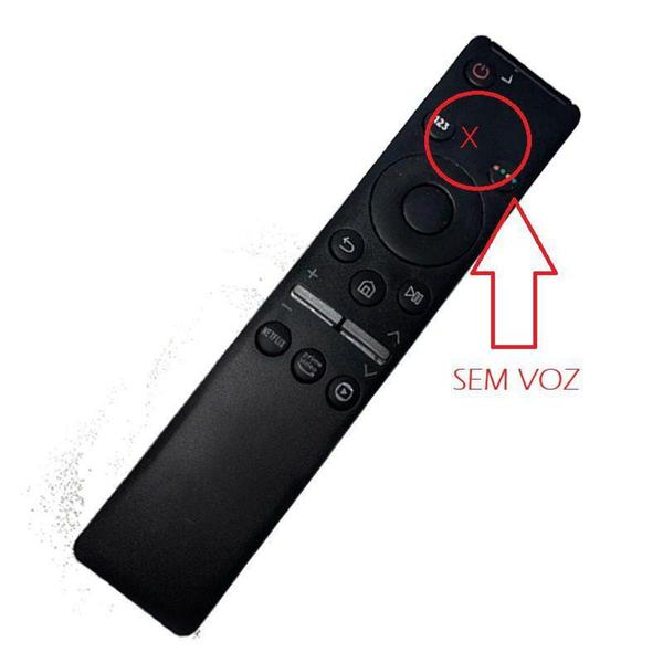 Imagem de Controle Tv Samsung Tu8000 Netflix Prime GloboPlay BN94-01330D Sem Voz - MB