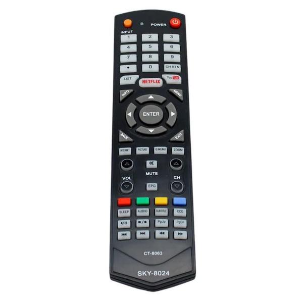 Imagem de Controle Tv Semp TCL Netflix Atf 8024