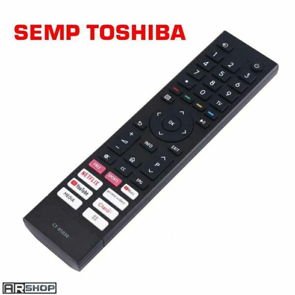 Imagem de Controle Universal Para Tv Led_Toshiba_Smart 4k Ct-95017 7361 - Lelong