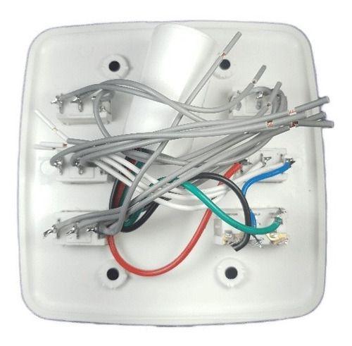 Imagem de Controle Ventilador Teto 4x4 C/ Capacitor 110v 127v 4 Lamp Reamar