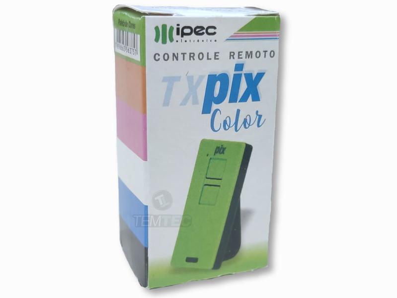 CONTROLE VERDE PORTÃO ALARME PIX 433,92MHz FASS RCG PPA AGL - IPEC Imagem de CONTROLE VERDE PORTÃO ALARME PIX 433,92MHz FASS RCG PPA AGL