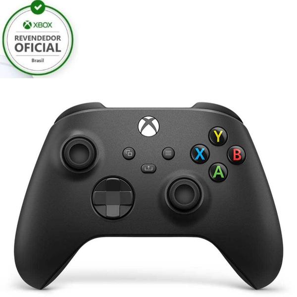 Imagem de Controle Xbox One e Series Sem Fio Carbon Black Preto