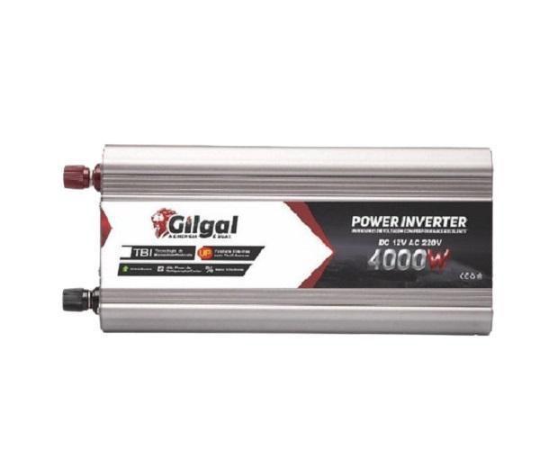 Conversor 12V Para 220V Transformador Veicular Inversor 4000W - Gilgal Imagem de Conversor 12V Para 220V Transformador Veicular Inversor 4000W
