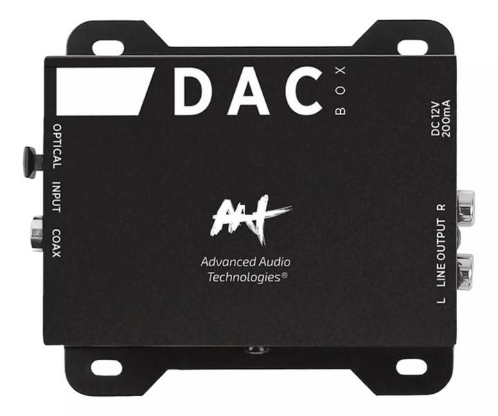 Imagem de Conversor De Áudio Digital Analógico Aat Dac Box Óptico Rca