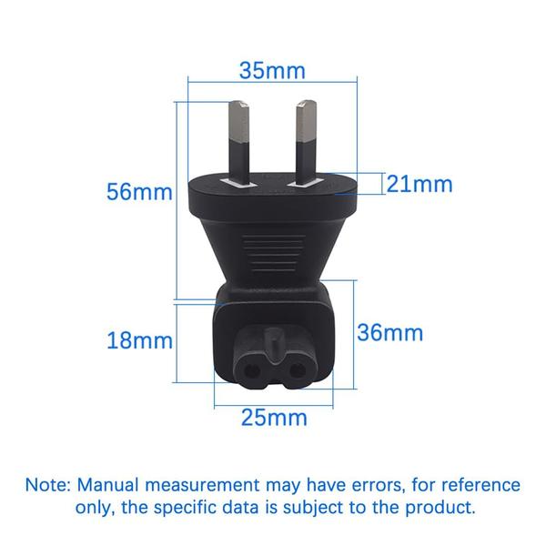 Imagem de Conversor de energia JORINDO Australian Plug para IEC320 C7