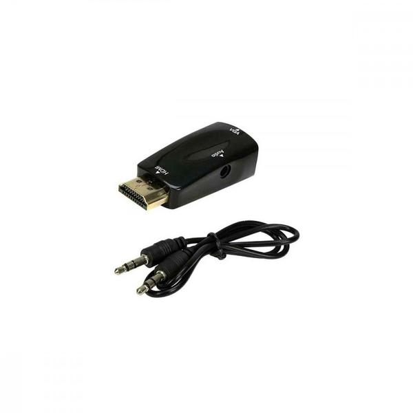 Imagem de Conversor De Video - Hdmi Para Vga - Saida R/L - ( Plug )   075-0822