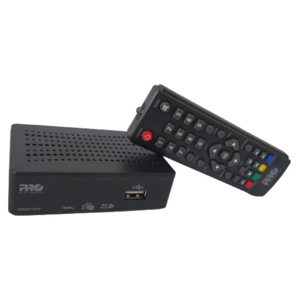 Imagem de Conversor Digital Tv e Gravador Hd Full Hd 4k Tv Tubo Antiga LED LCD Com Cabo Audio e Vídeo e HDMI