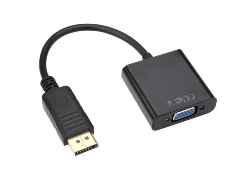 Imagem de Conversor Displayport Macho X Vga Femea Mag