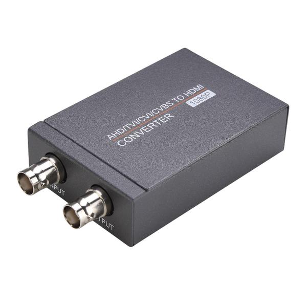 Conversor Full Hd 4k 720p/1080p bnc para adaptador de vídeo hdmi - converter sinal de vídeo tvi cvi ahd cvbs bnc para hdmi para monitor hdtv dvrs - HUOGUO Imagem de Conversor Full Hd 4k 720p/1080p bnc para adaptador de vídeo hdmi - converter sinal de vídeo tvi cvi ahd cvbs bnc para hdmi para monitor hdtv dvrs