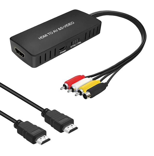 Imagem de Conversor HDMI para AV e S-Video RuiPuo