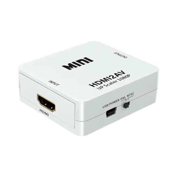 Imagem de Conversor HDMI para AV RCA - Adaptador para PC, HDTV e Projetor