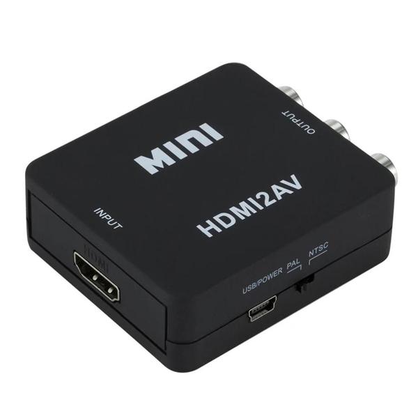 Imagem de Conversor HDMI para RCA 1080p - Adaptador de Vídeo Composto com Áudio