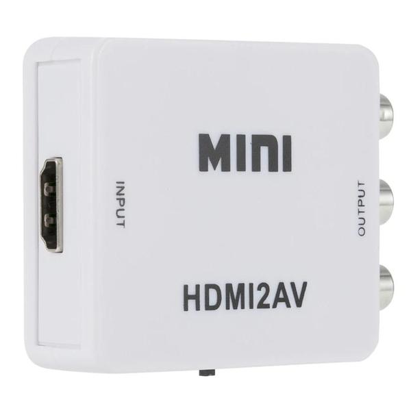 Imagem de Conversor HDMI para RCA 1080p - Adaptador de Vídeo Composto com Áudio