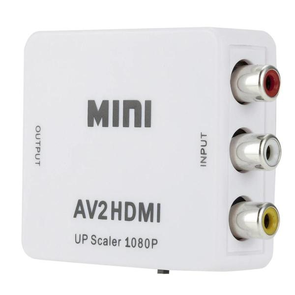 Imagem de Conversor HDMI para RCA 1080p - Adaptador de Vídeo Composto com Áudio