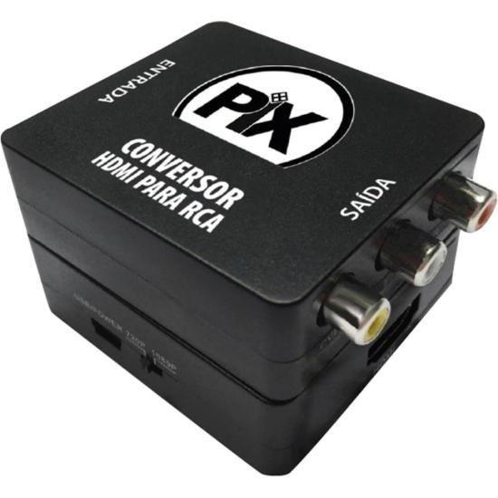 Imagem de Conversor HDMI Para RCA Preto Pix F002