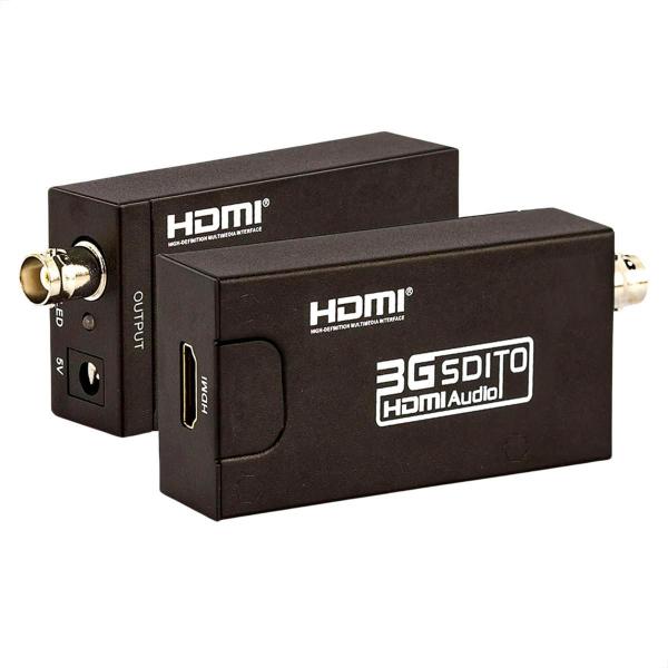 Imagem de Conversor Hdmi Para Sdi, Bnc - Gef-Sh, Ay31 - Kit Com 10