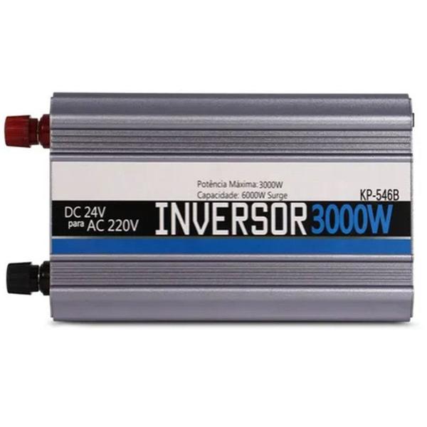 Conversor Inversor 24v para 220v Veicula 3000w Pra Geladeira - A.R Variedades MT Imagem de Conversor Inversor 24v para 220v Veicula 3000w Pra Geladeira