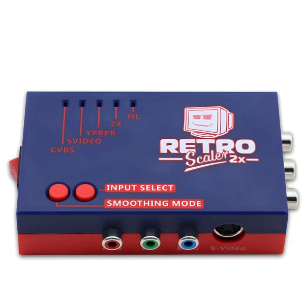 Conversor Retrogame AV para HDMI - Retroscaler 2x para PS2, N64, NES, Dreamcast e Saturn Imagem de Conversor Retrogame AV para HDMI - Retroscaler 2x para PS2, N64, NES, Dreamcast e Saturn