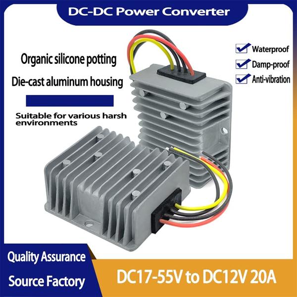 Imagem de Conversor Step Down QL-LINRUN 240W 12V 20A DC17-55V Entradas