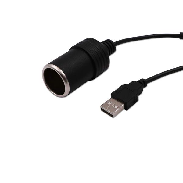 Imagem de Conversor USB para Carro - CableXpert - Pacote com 2 unidades