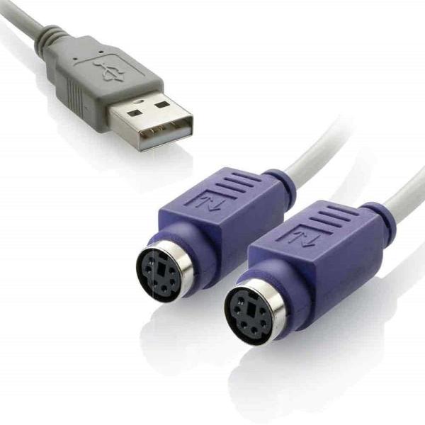 Imagem de Conversor Usb Para Ps2  Amxps2f - Wi046