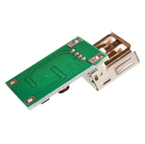 Imagem de Conversor usb step up 0.9v a 5v p/ 5v 600ma