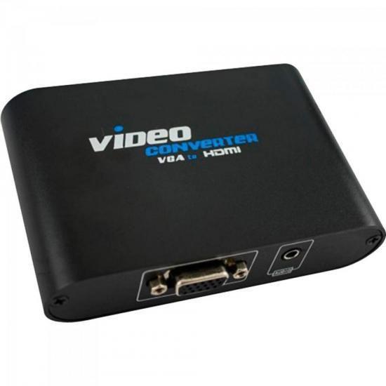 Imagem de Conversor Vga Para Hdmi Video Converter Preto Pix