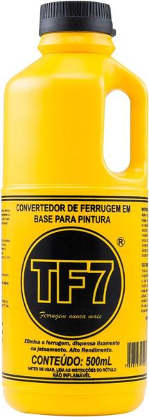 Imagem de Convertedor De Ferrugem Base Para Pintura TF7 1 Litro 500ml ou 200ml