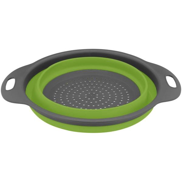 Imagem de COOKER ESCORREDOR 9x29x23cm SILICONE VERDE RETRÁTIL